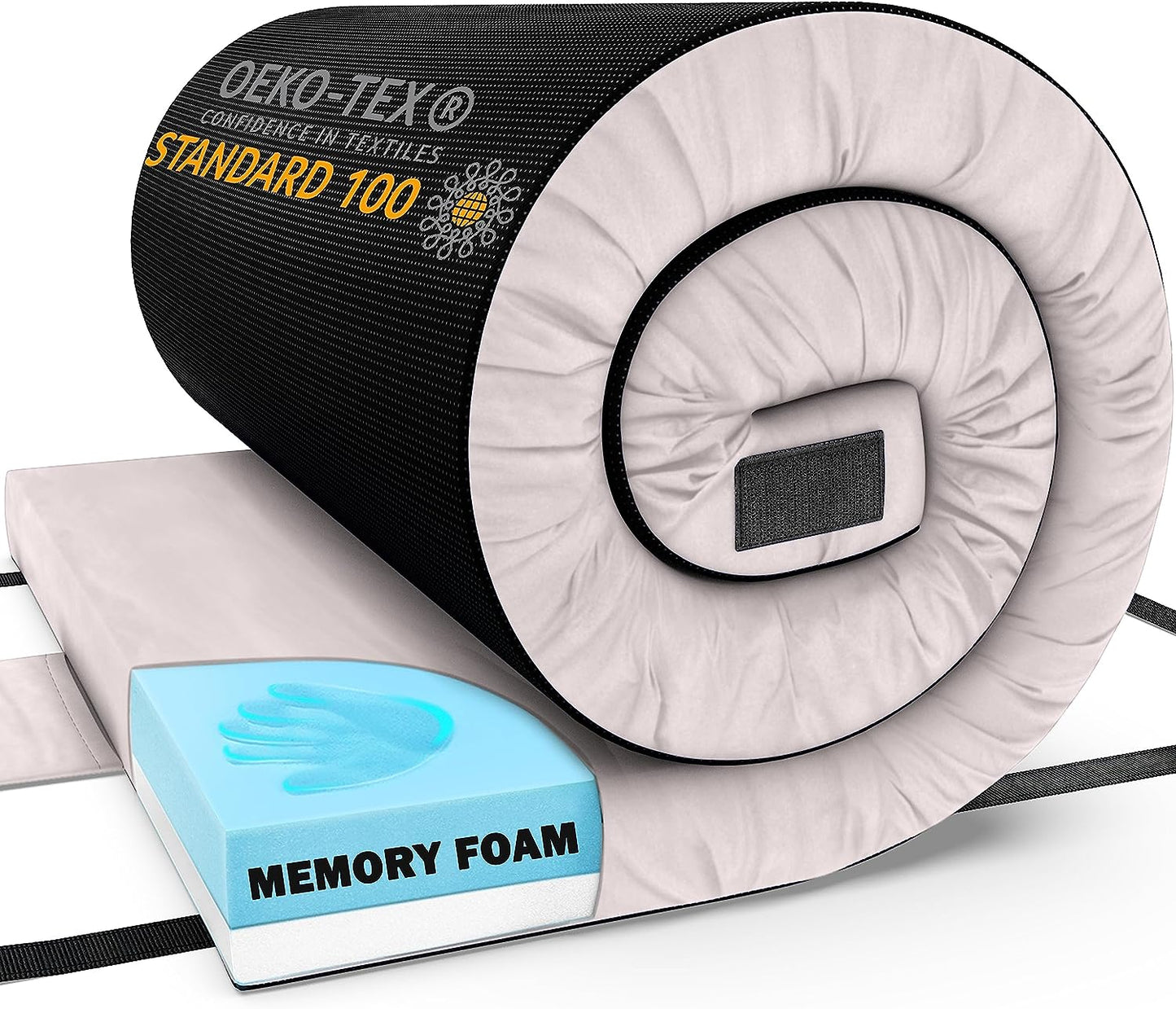 Hazli Memory Foam Camping Mattress – Twin XL